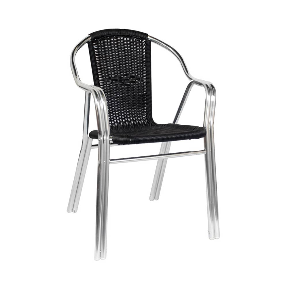 Aluminum dining chair