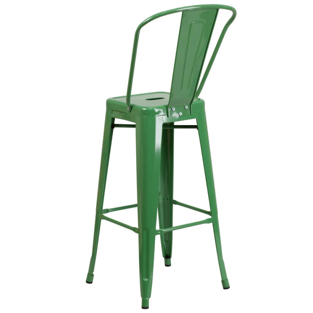 Metal bar stool