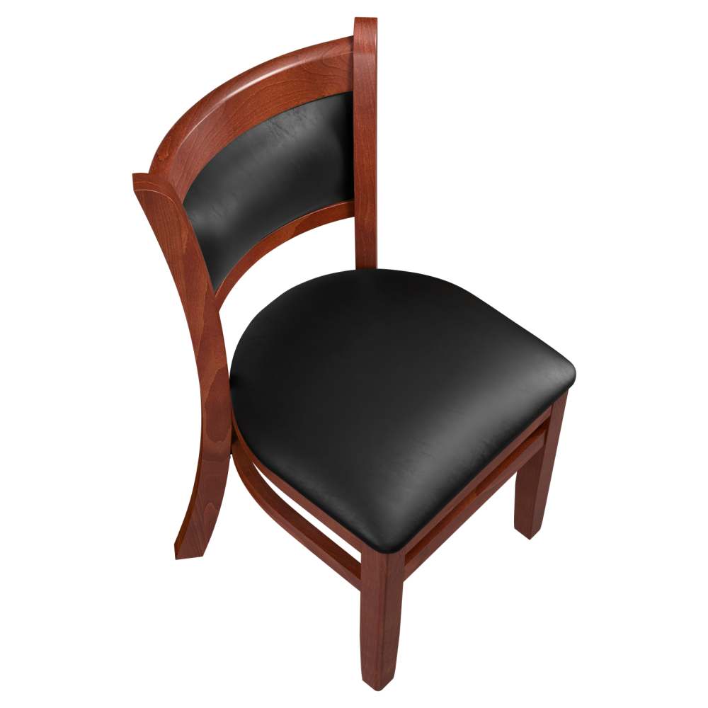Wood dining chair