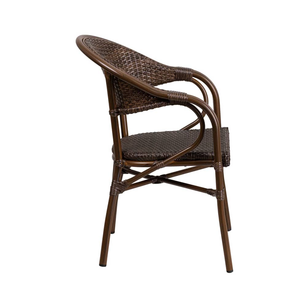 Aluminum dining chair