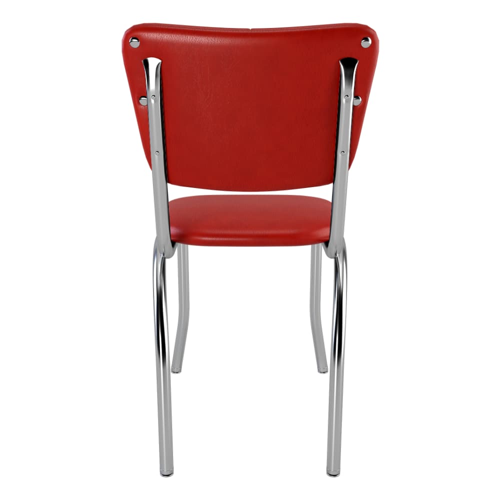 Tufted button detail dining chair