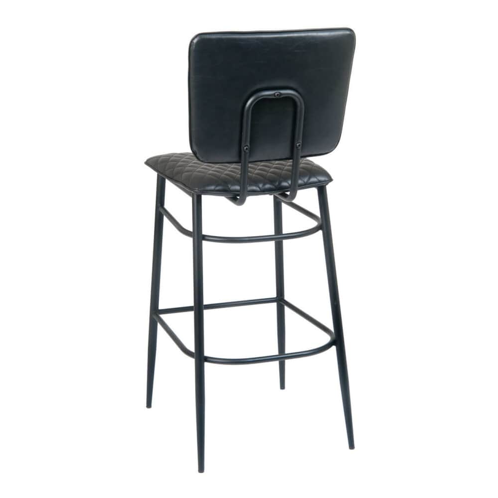 Metal bar stool