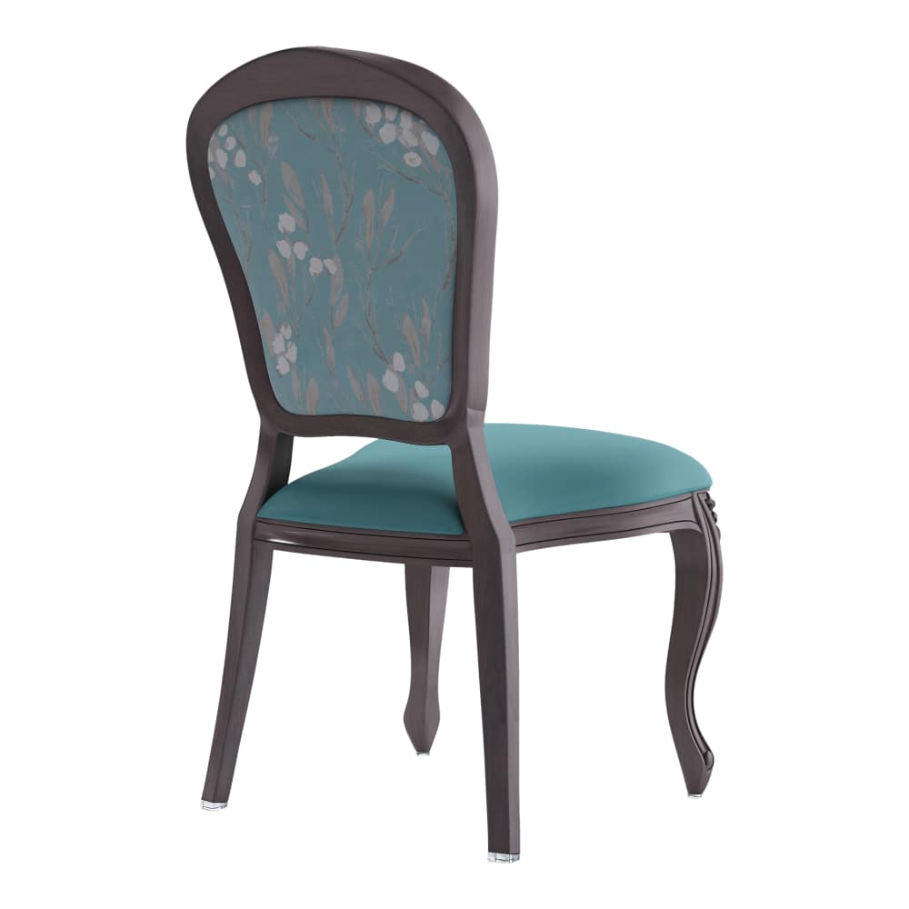 Dining chair selection, Cecile Lounge Style upholstered aluminum