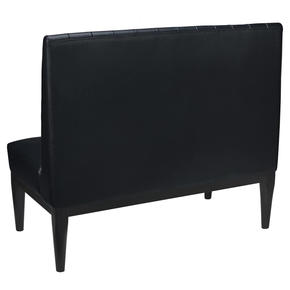 Channel back booth seating