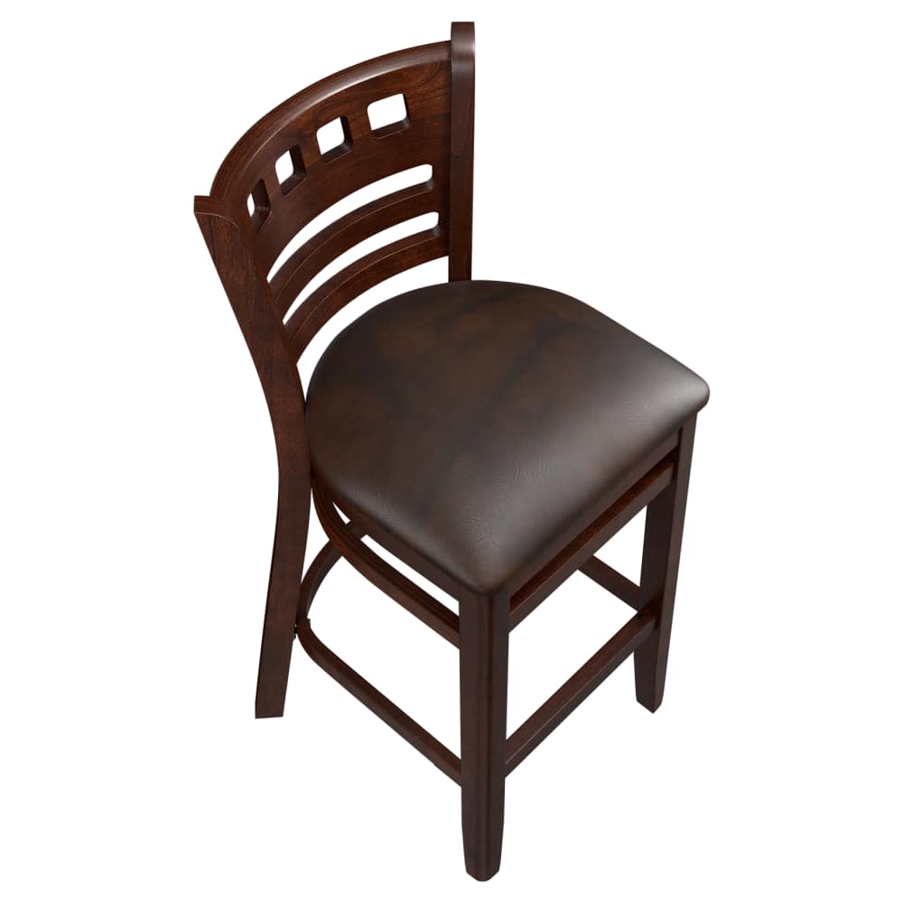 Wood bar stool