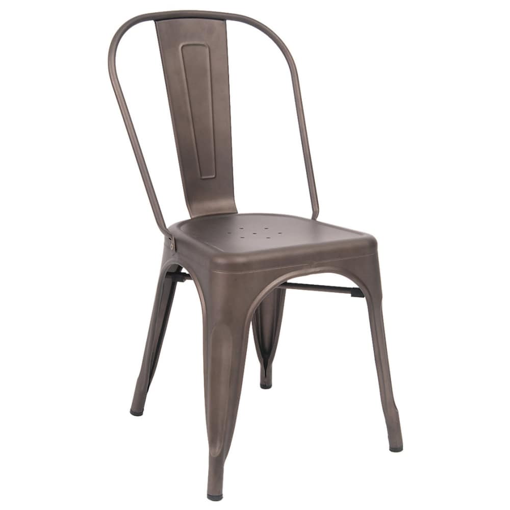 Metal dining chair
