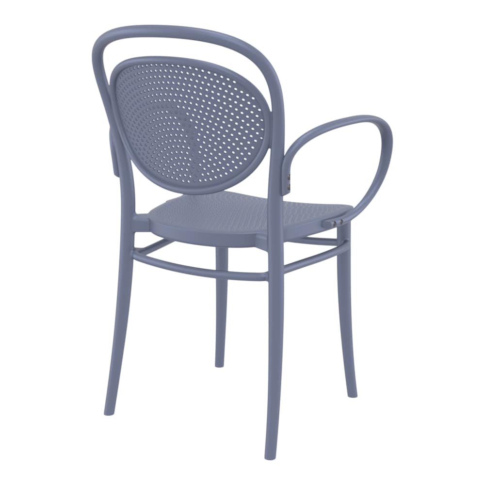 Resin dining chair