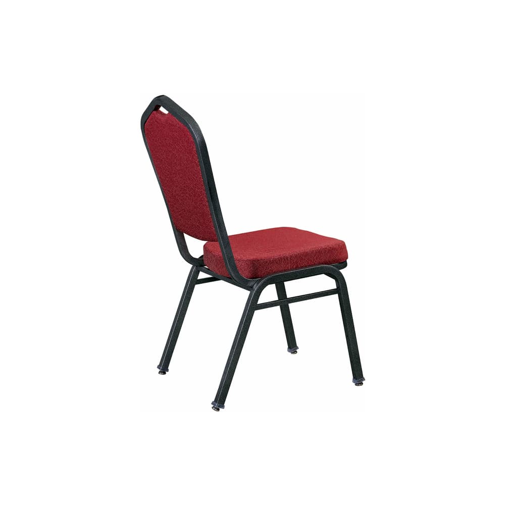 Stackable metal dining chair