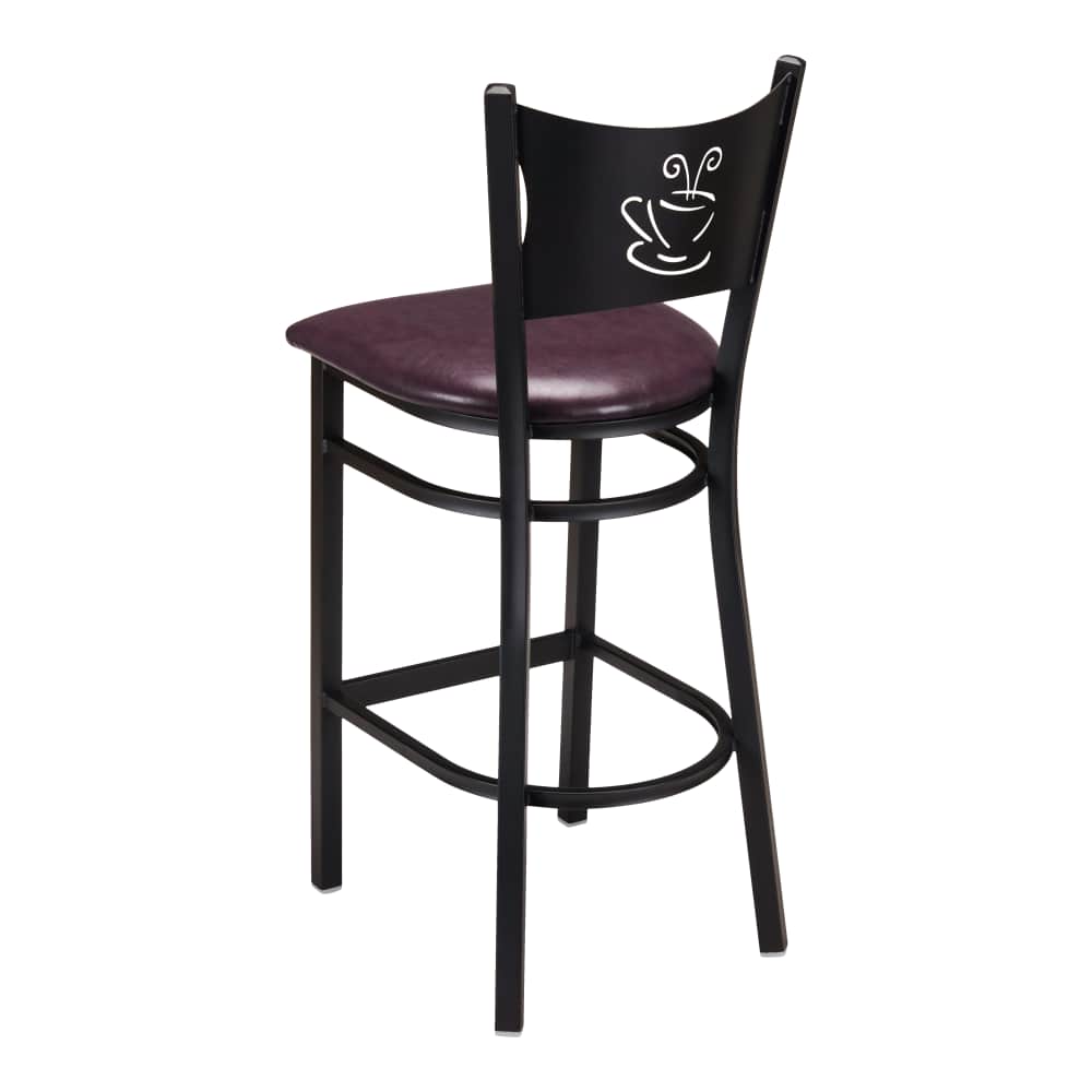 Metal bar stool