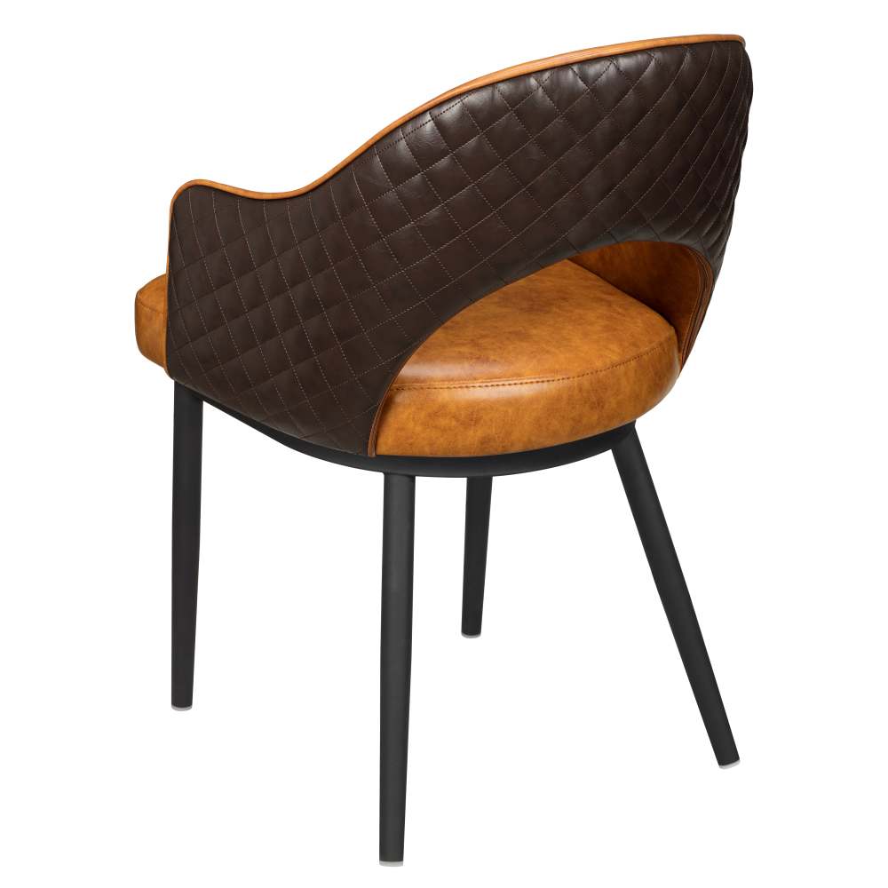 Metal dining chair