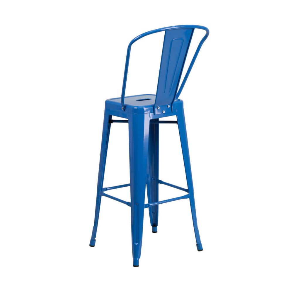 Metal bar stool