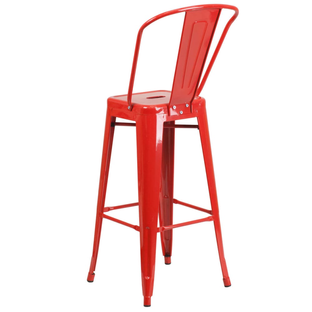 Metal bar stool