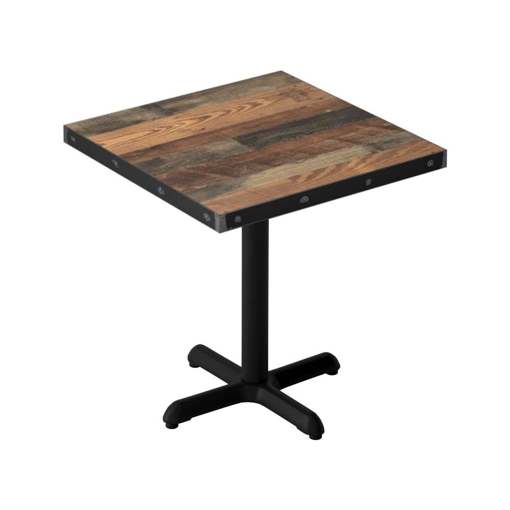 Steel table surface