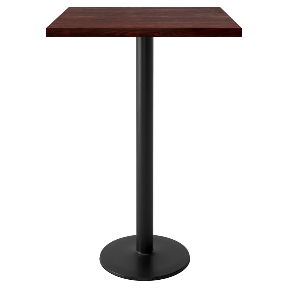 Block grain wood dining table