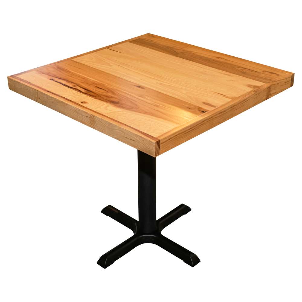 Wood table surface