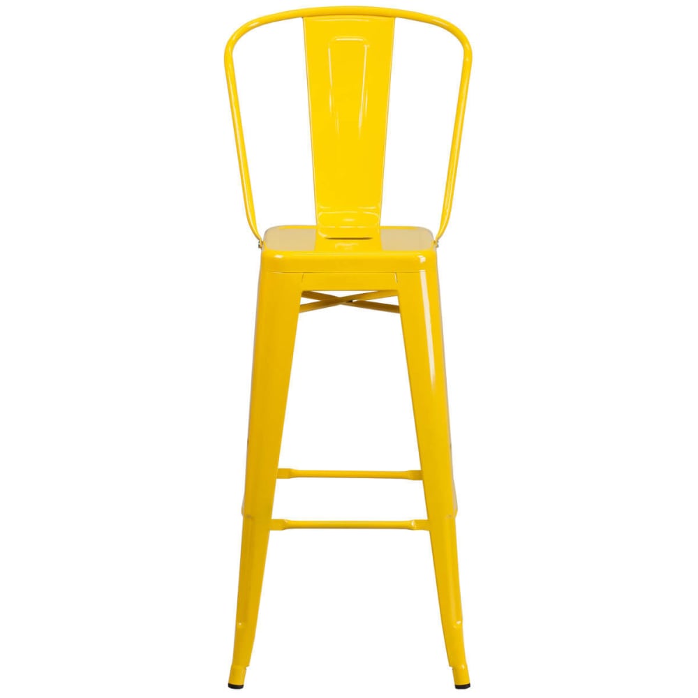 Metal bar stool