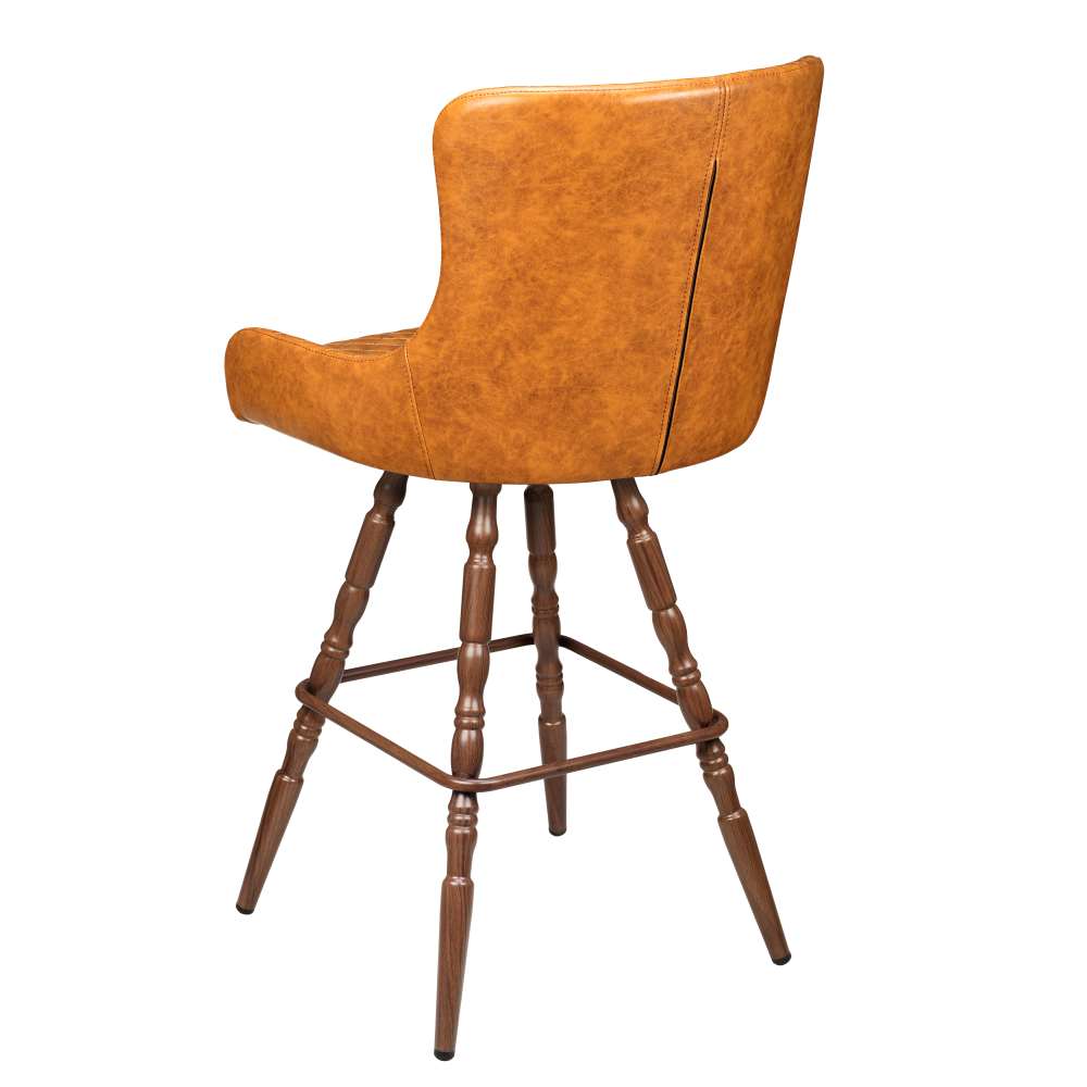 Bar stool selection, Savino swivel with Vintage frame
