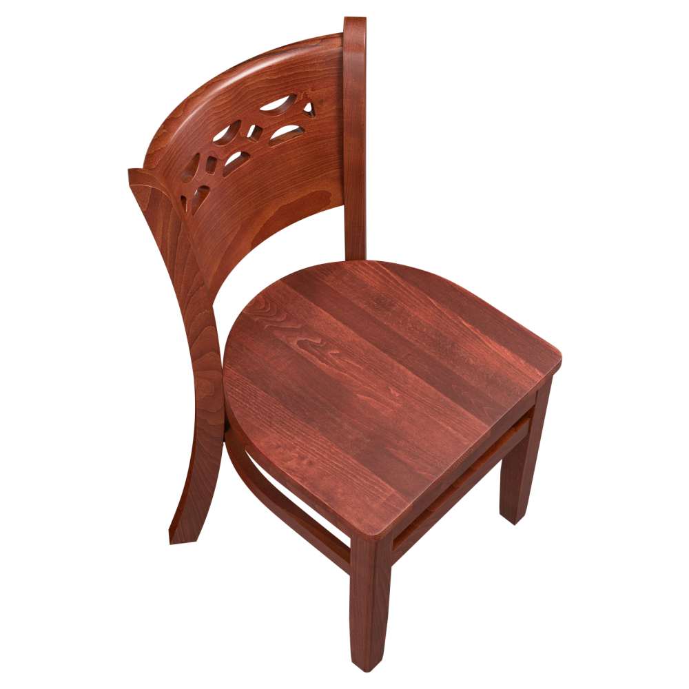 Wood dining chair
