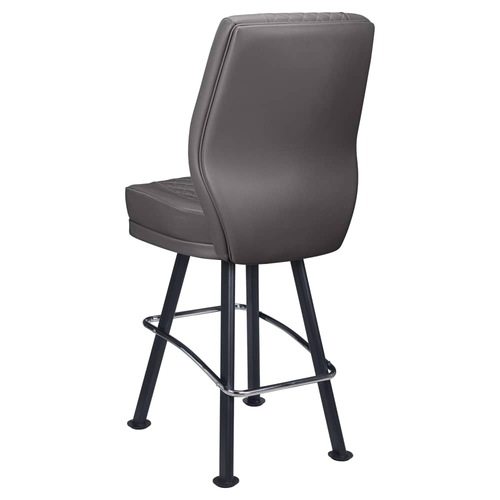 Bar stool selection, Tesoro Diamond back Bucket with Arched-Oval frame