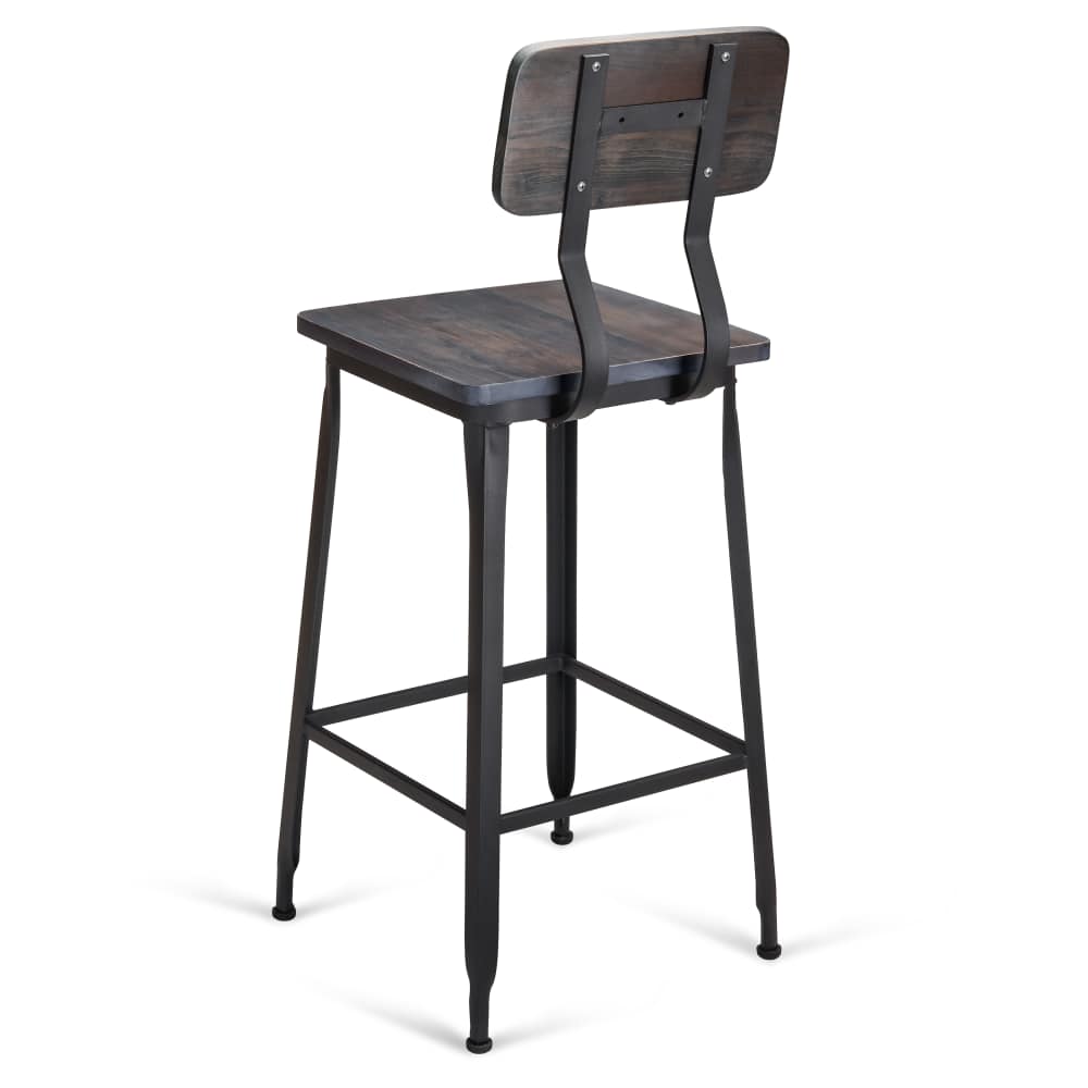Metal bar stool