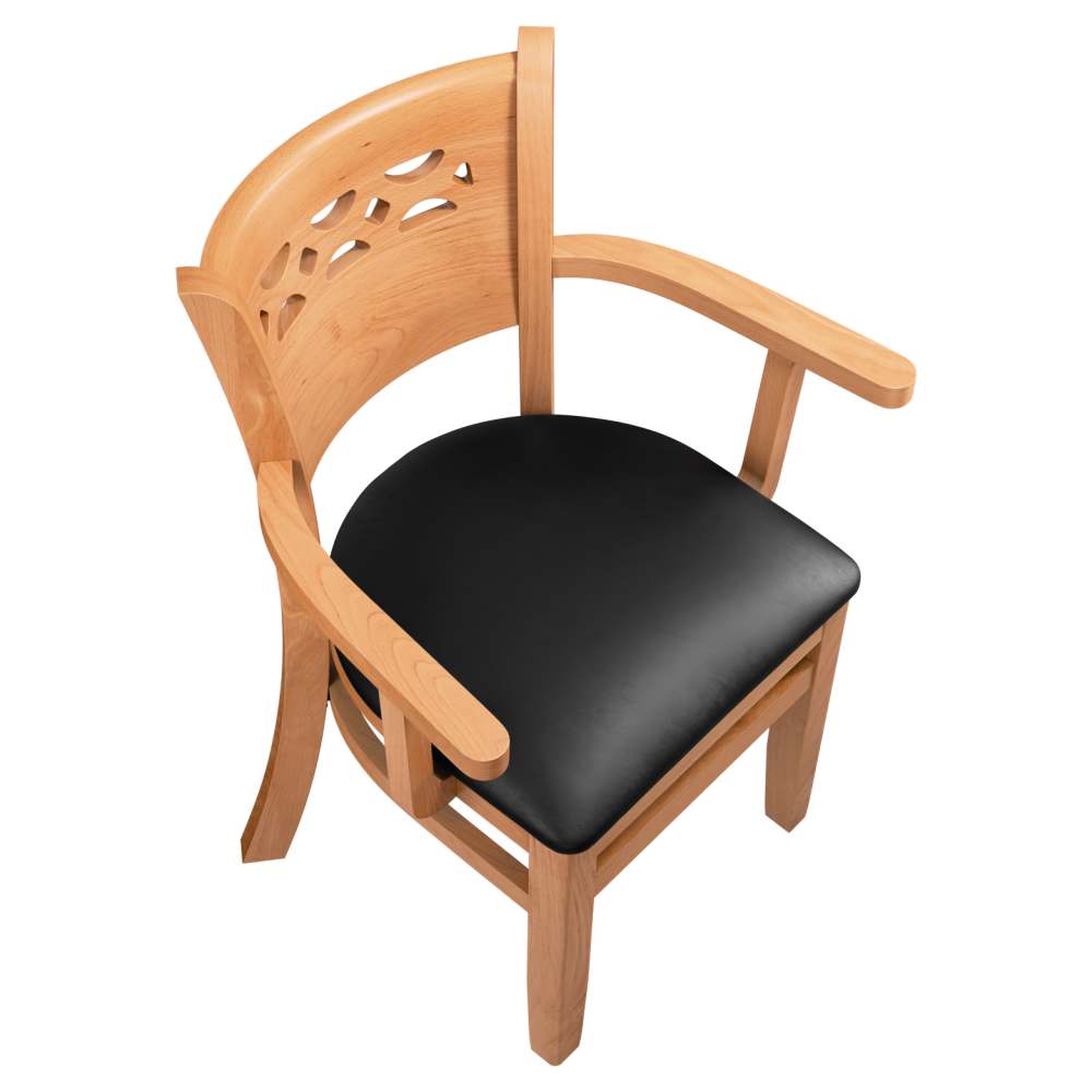 Wood dining chair