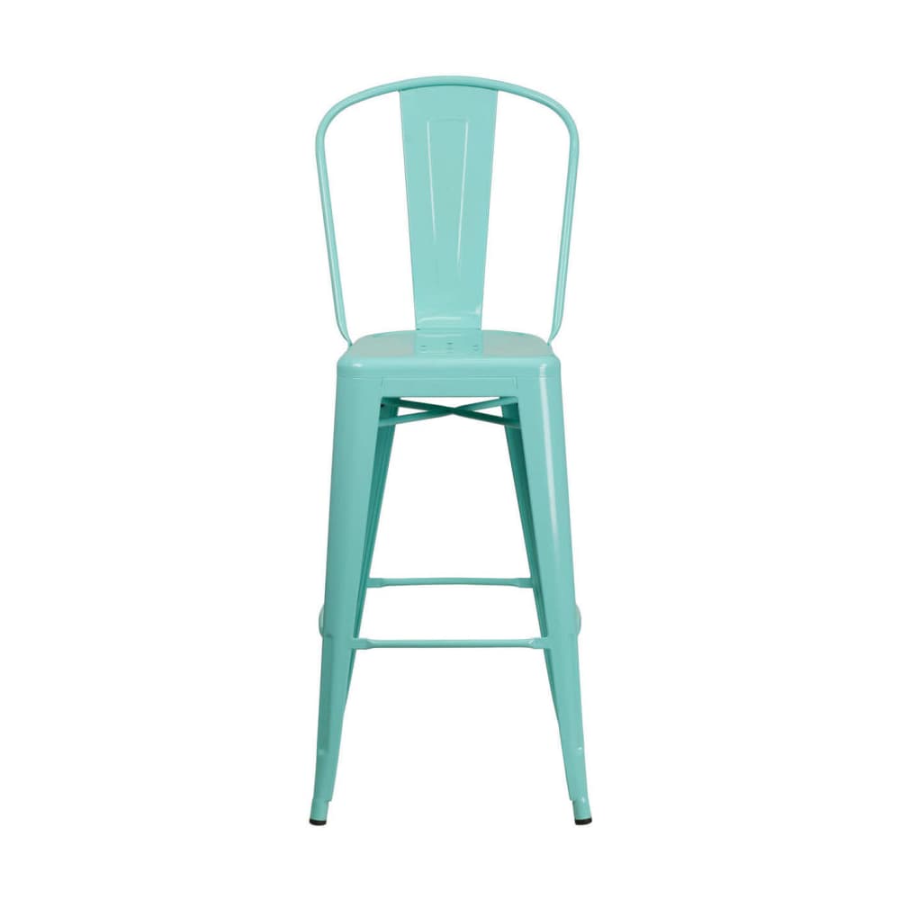 Metal bar stool
