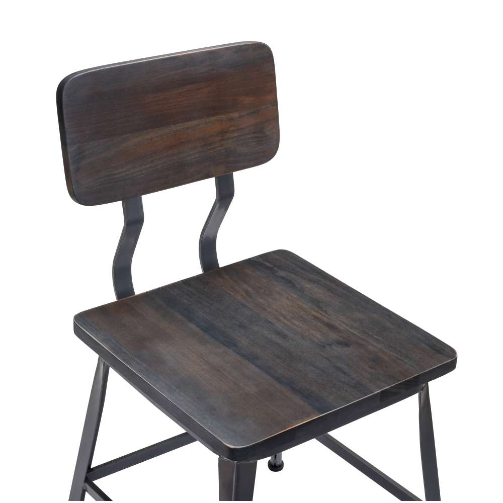 Metal dining chair
