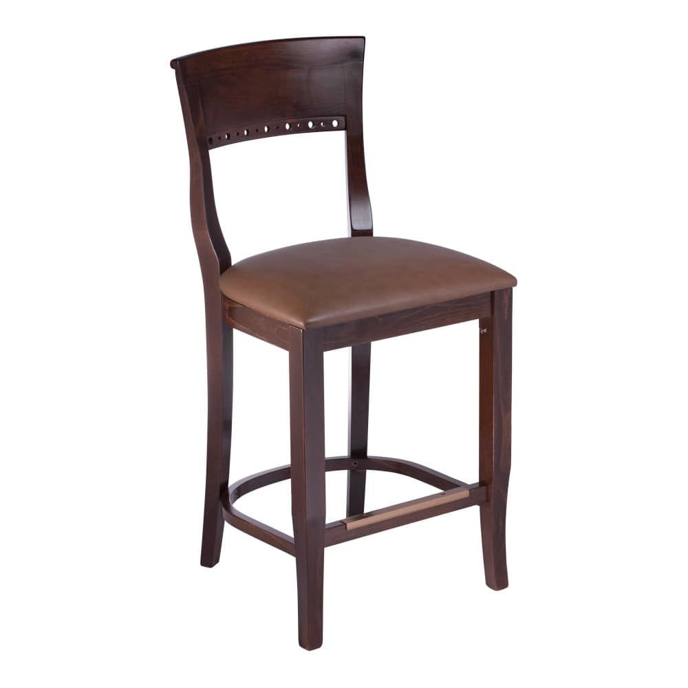 Wood bar stool