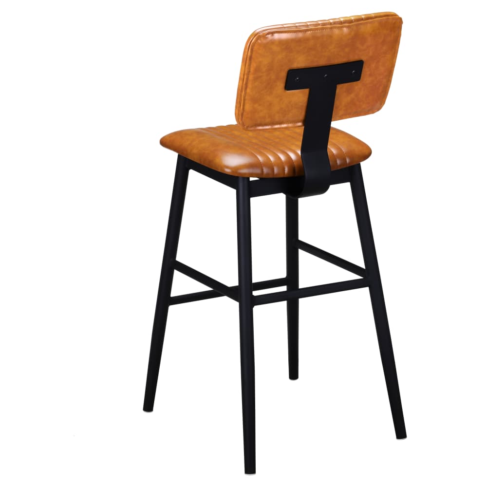 Metal bar stool