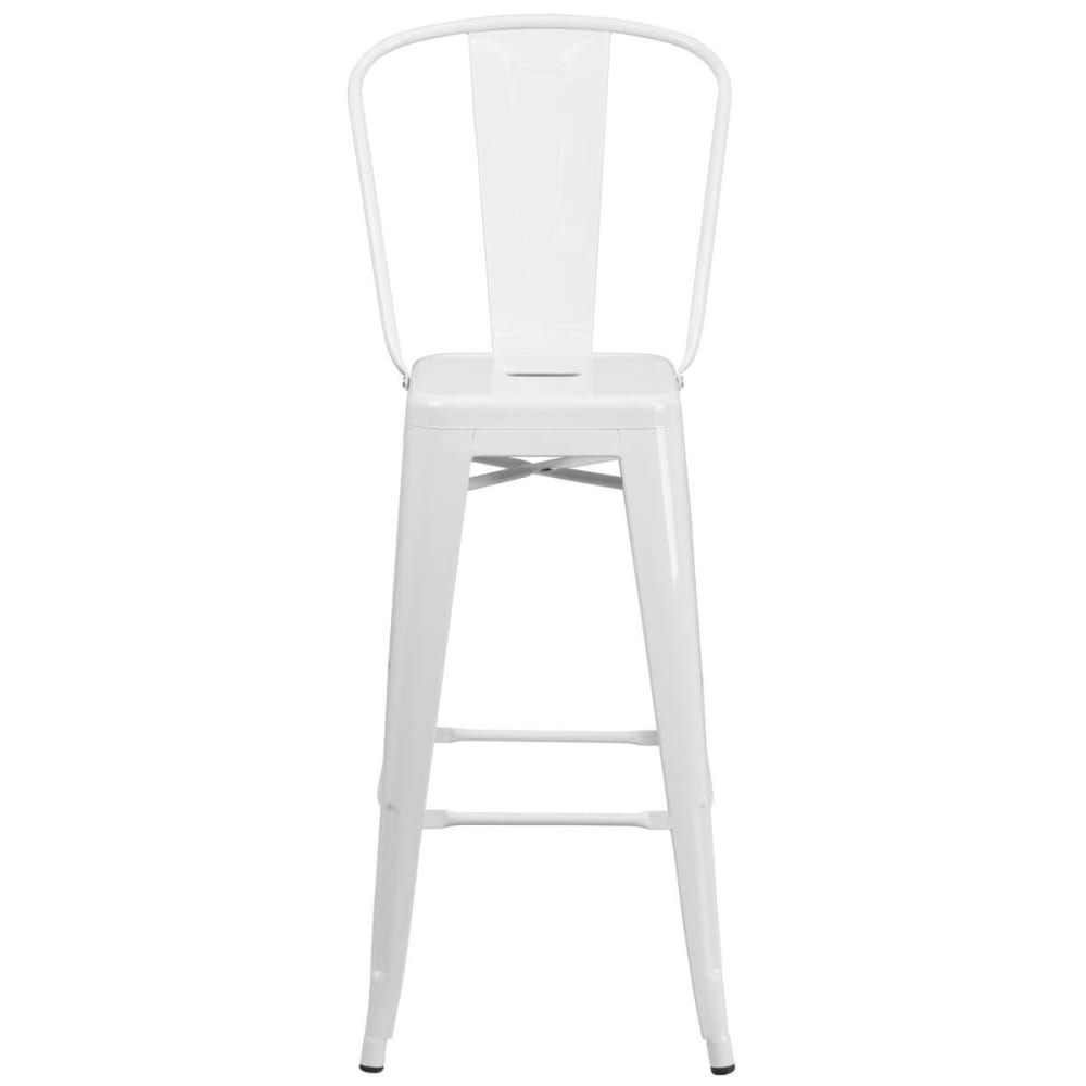 Metal bar stool