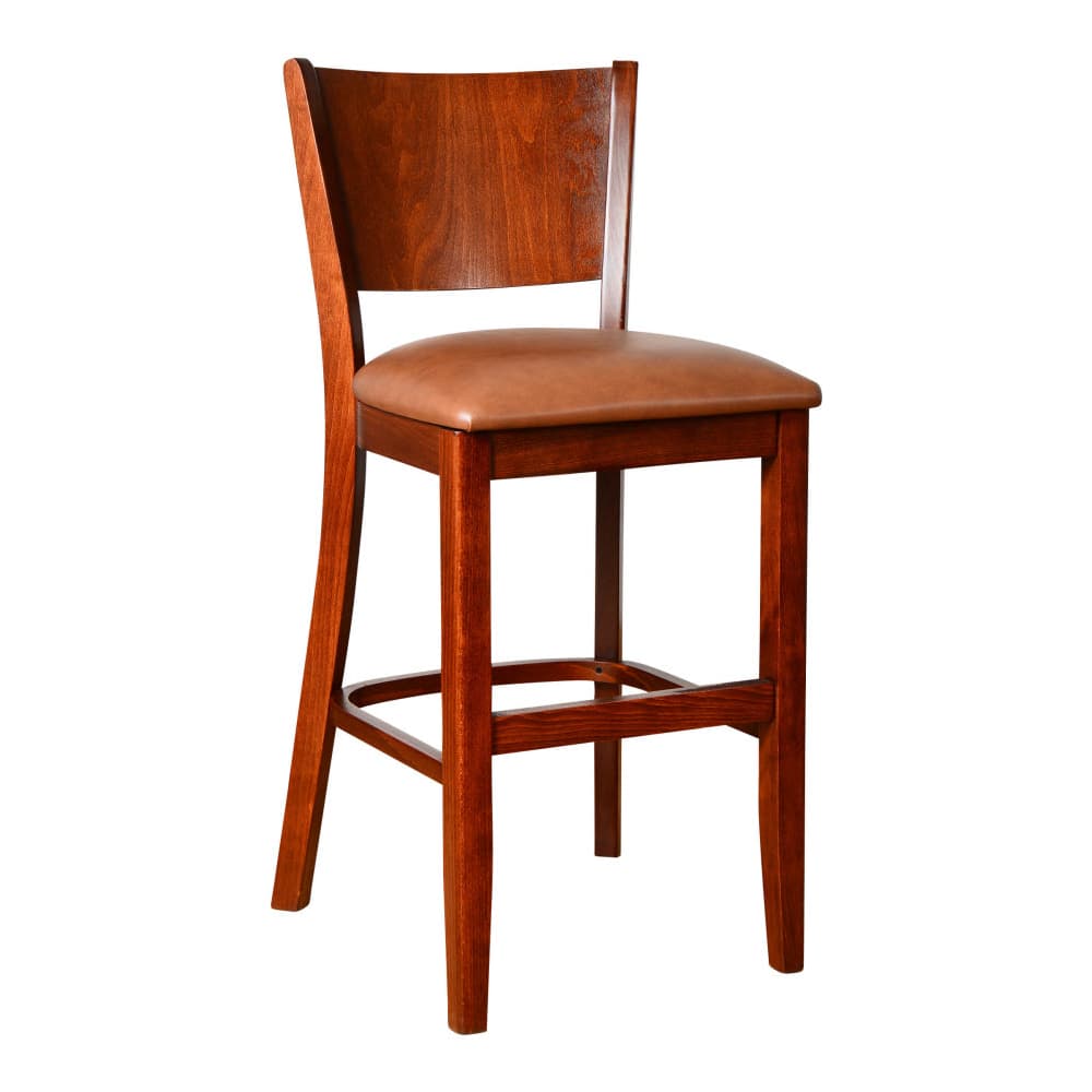 Wood bar stool