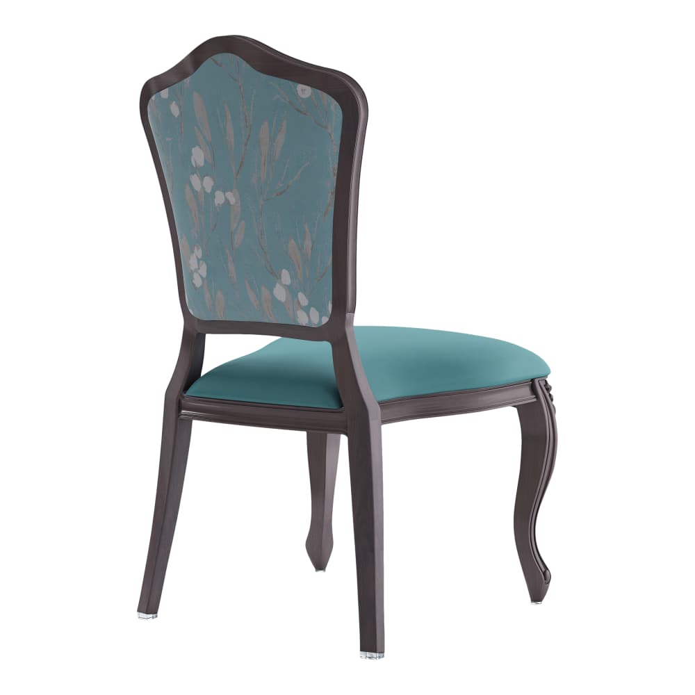 Armchair selection, Tiffany padded aluminum