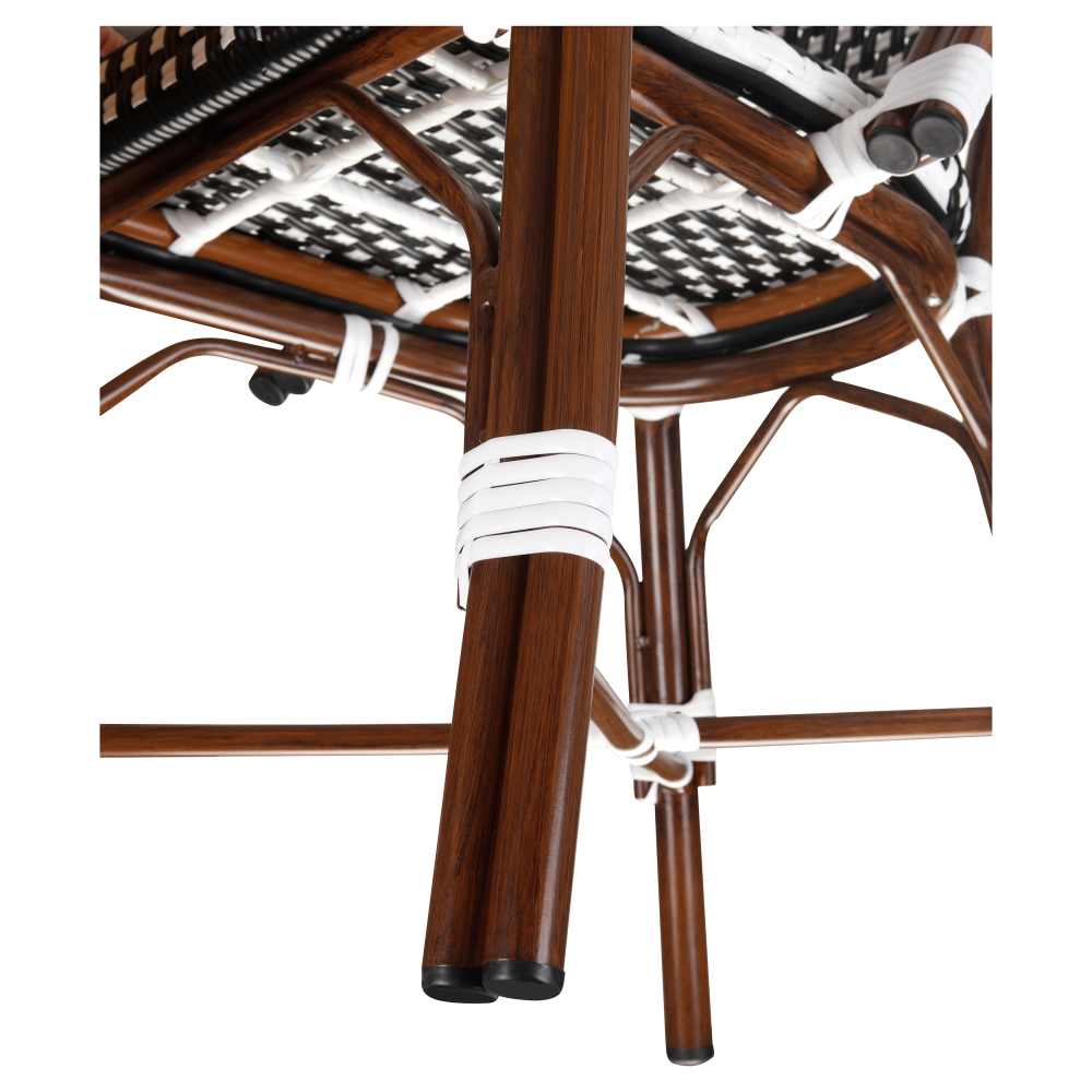 Woven patio furniture