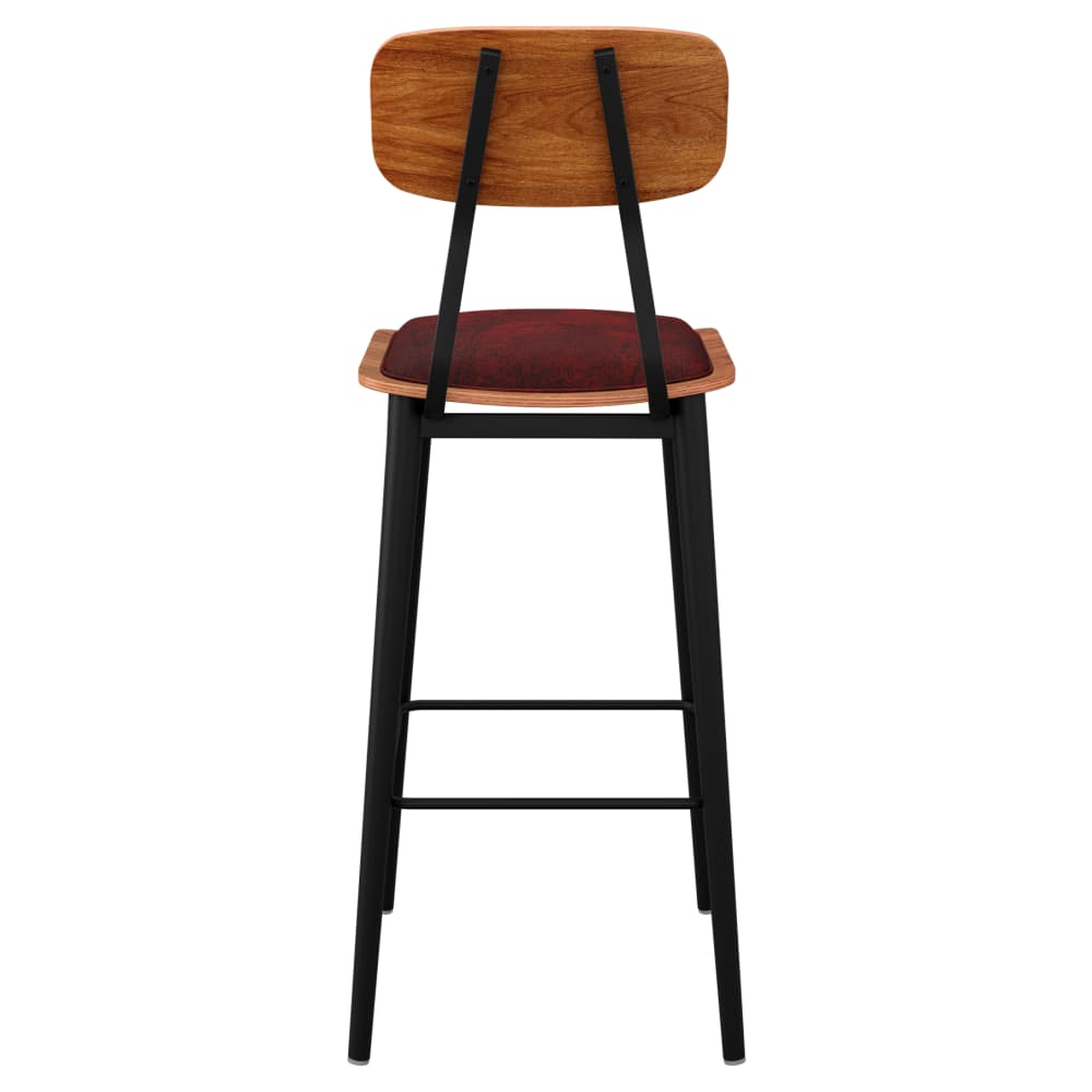 Metal bar stool