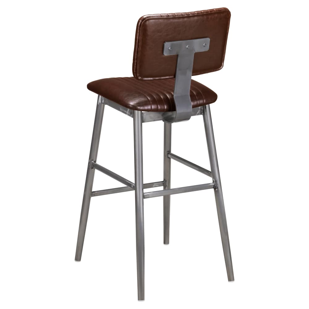 Metal bar stool