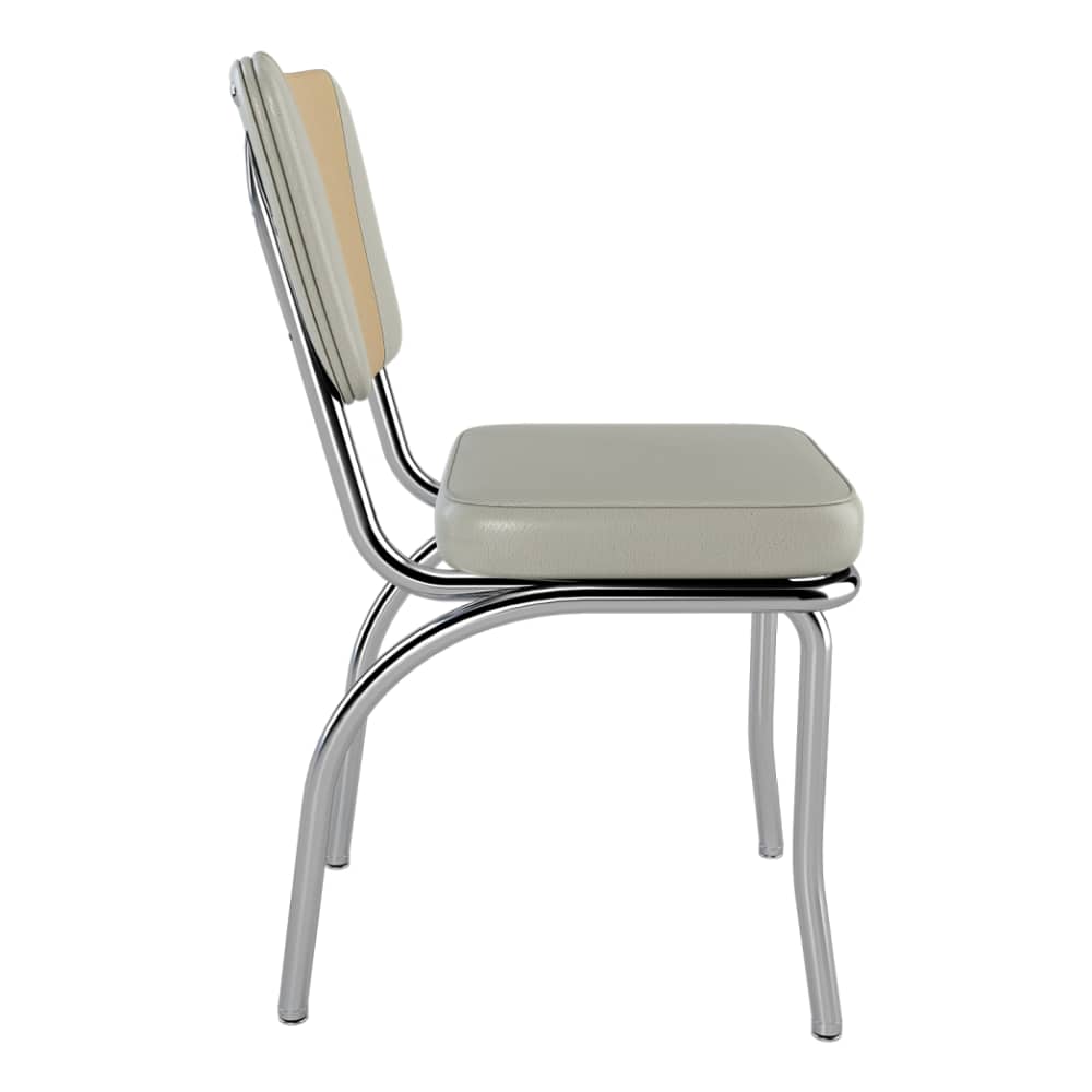 Metal dining chair