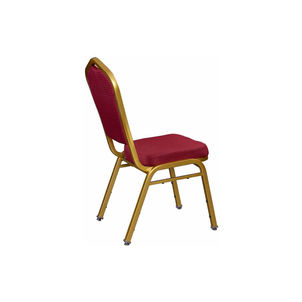 Stackable metal dining chair
