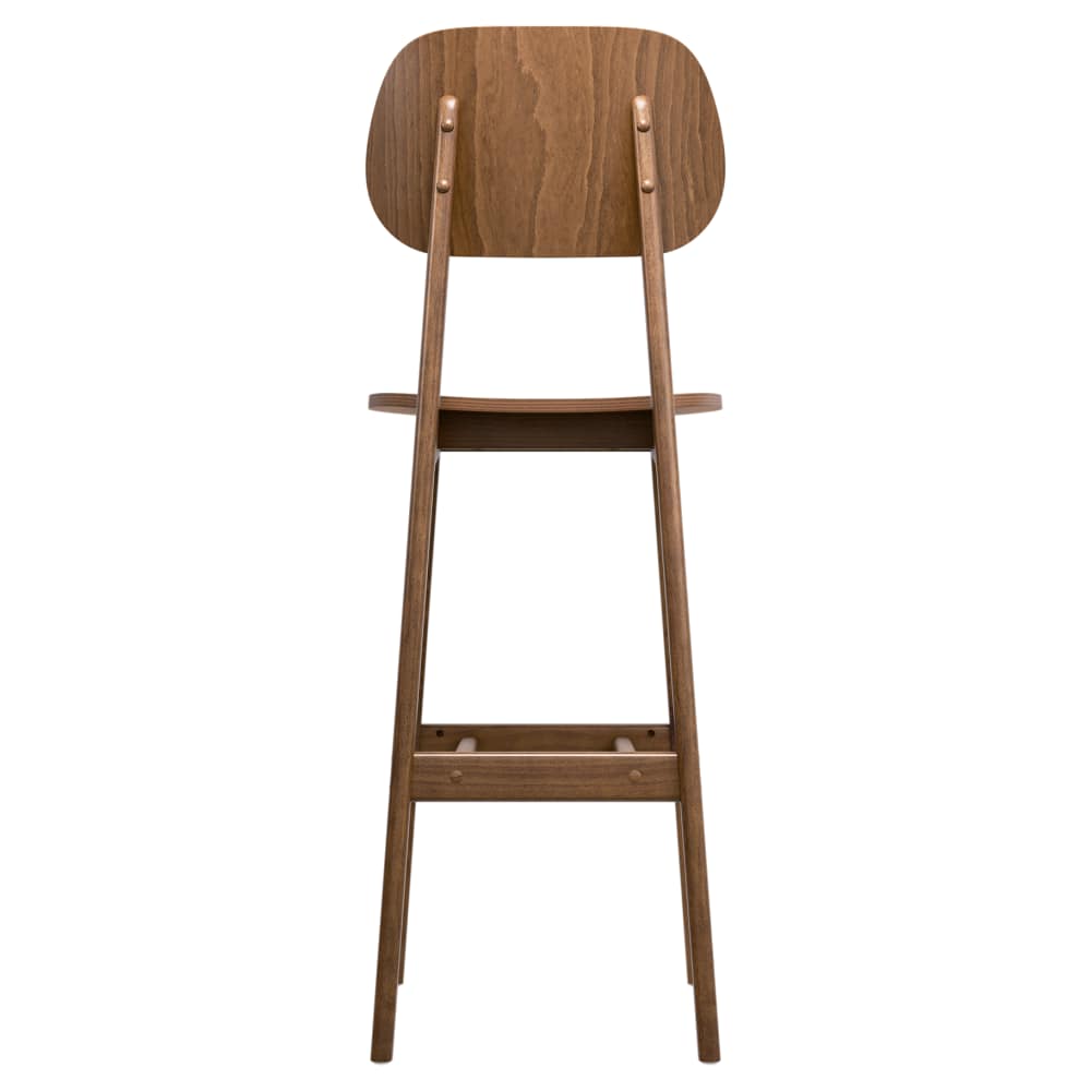 Wood bar stool