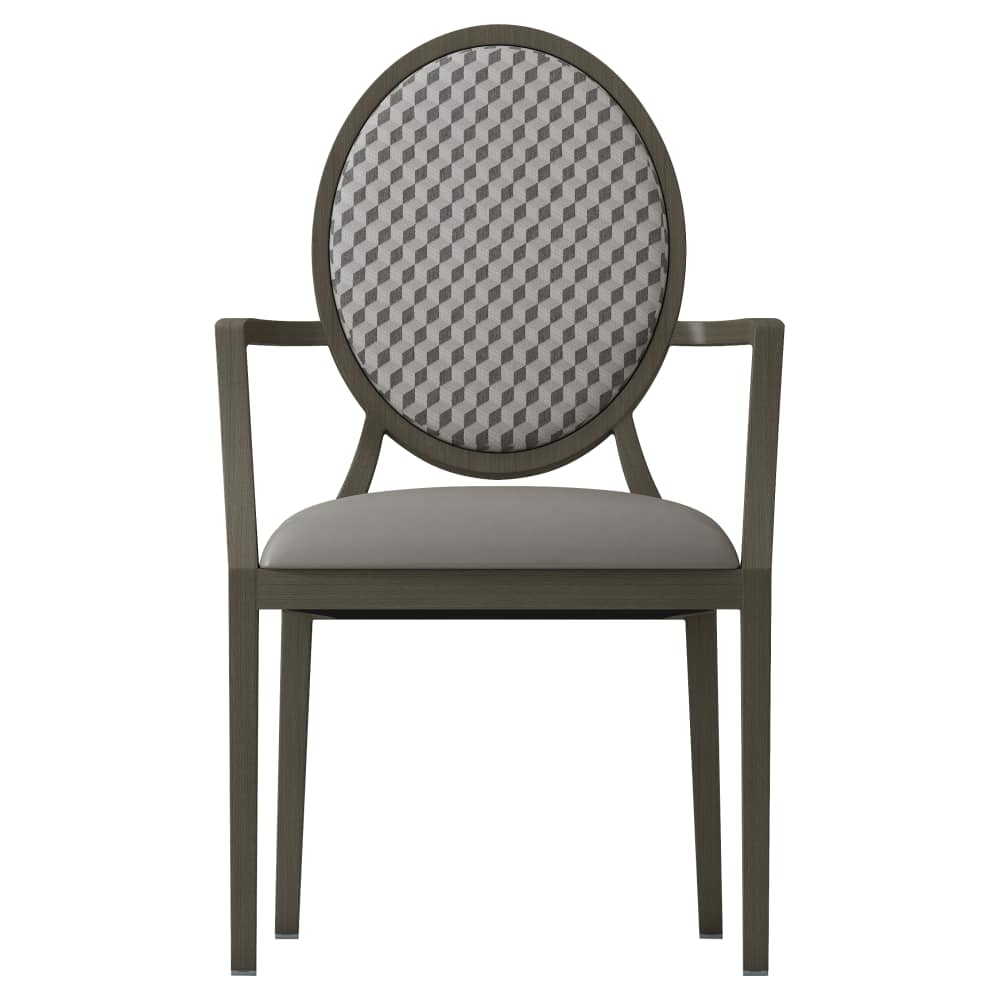 Aluminum dining chair