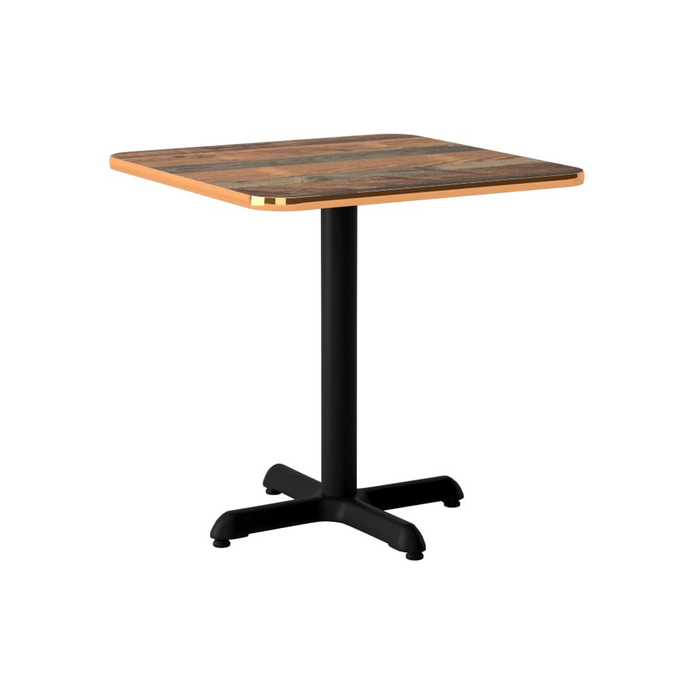 Metal table surface