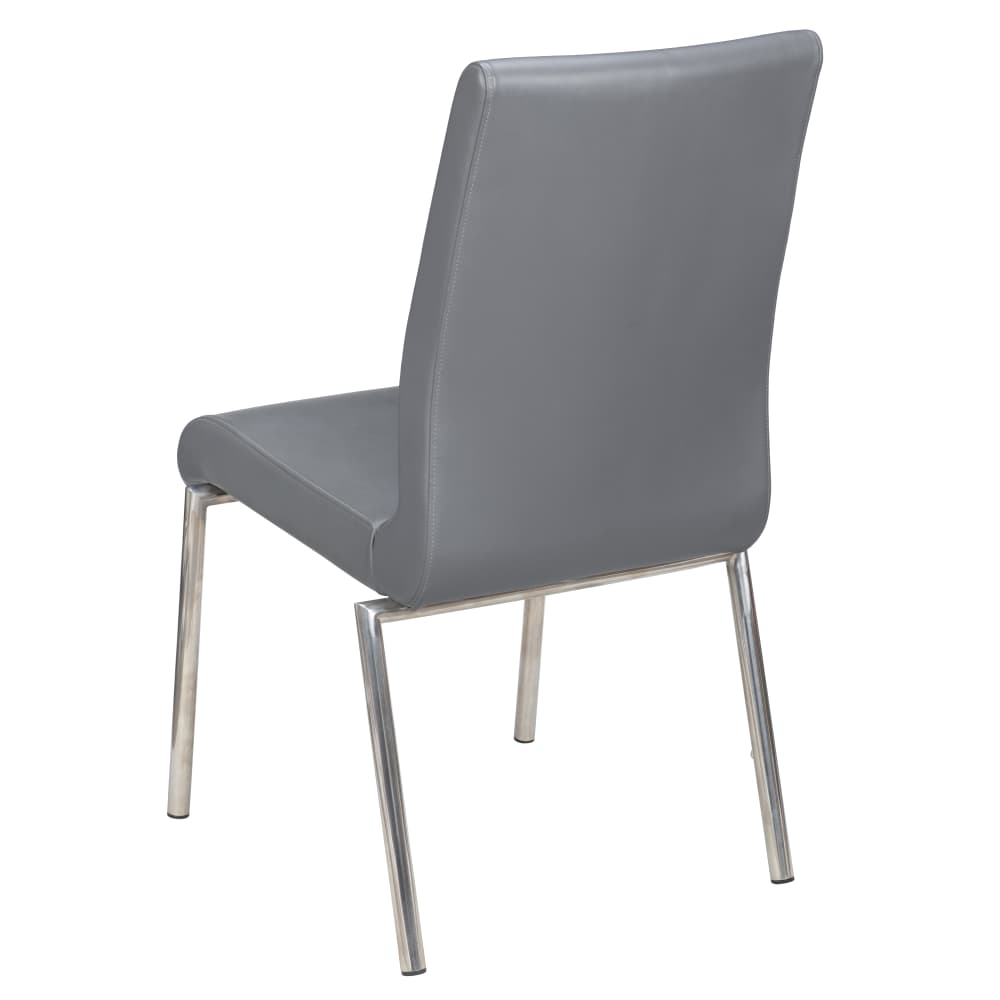 Steel dining chair