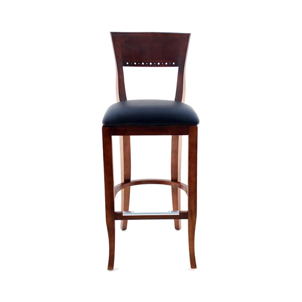 Wood bar stool