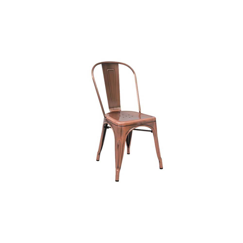 Metal dining chair