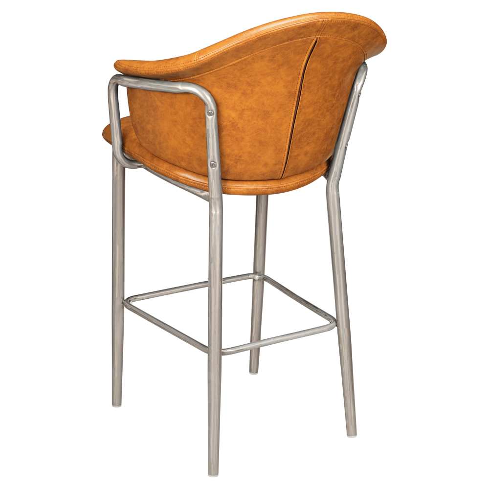 Metal bar stool